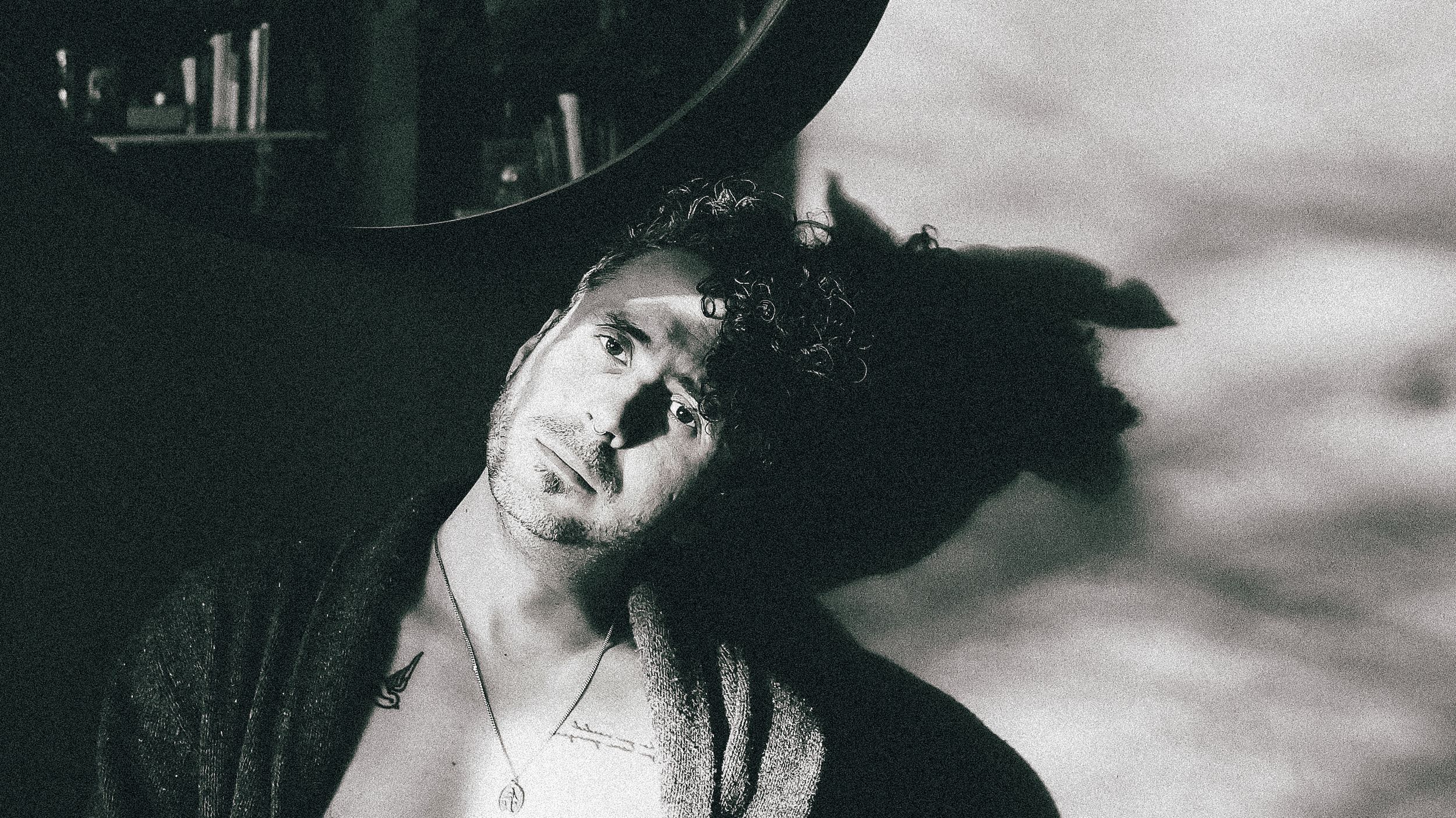 Self-portrait by Dario Hudon, Le Café Studio