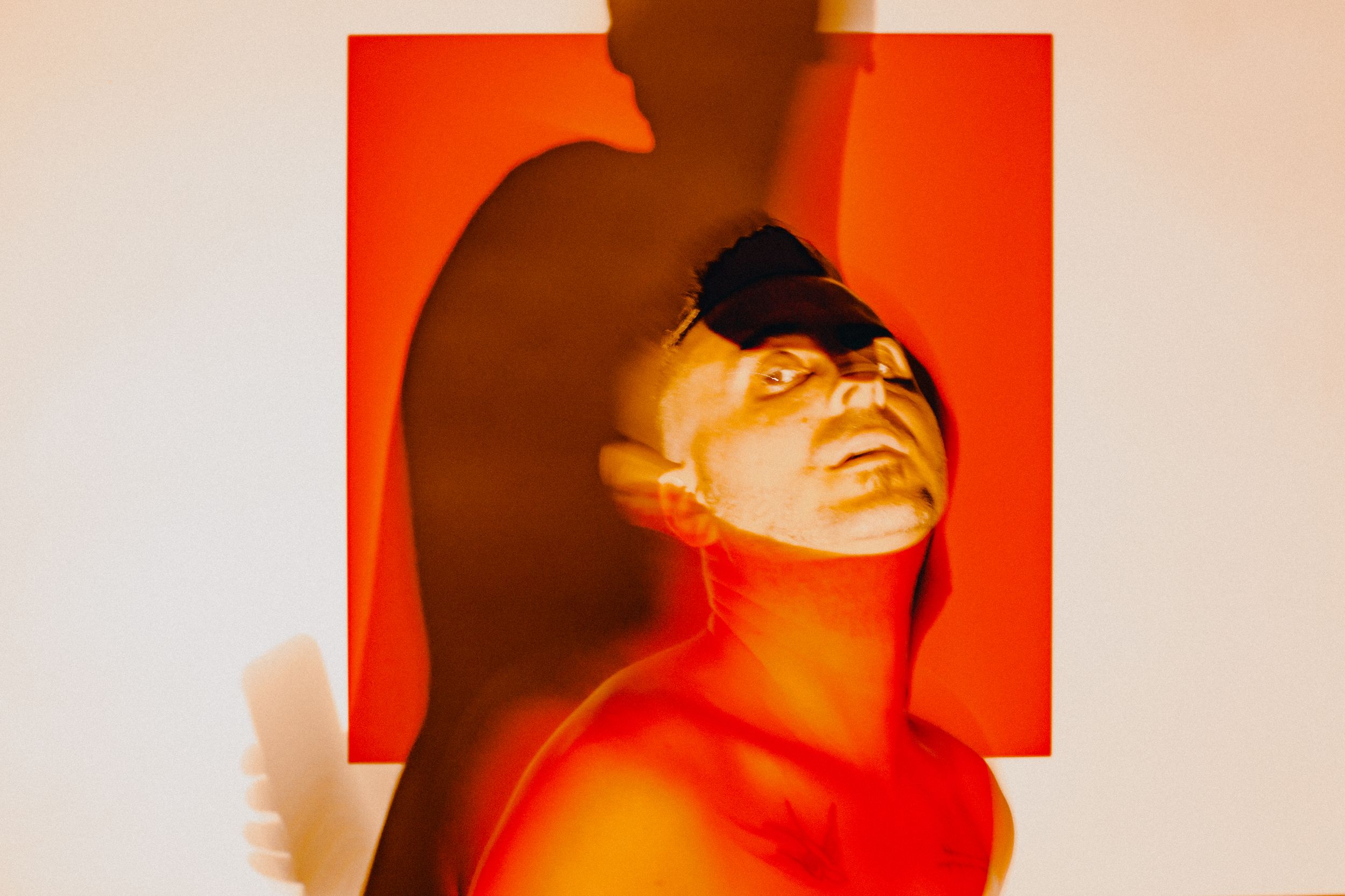 Self-portrait by Dario Hudon, Le Café Studio